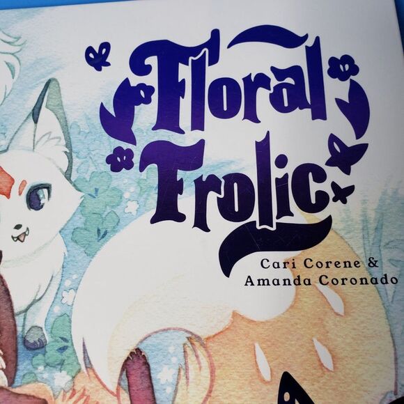 Rare Beautiful Childrens Floral Frolic HB Book Beginner Reader Animal Fox - Picture 2 of 15